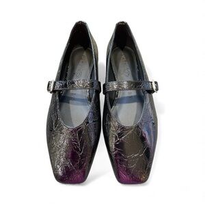 Katy Perry Collections Black and Purple Flats
